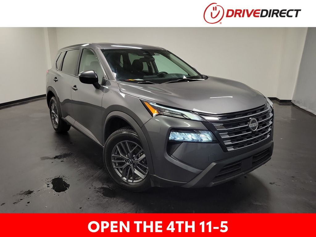 Gray (Gun Metallic) 2024 Nissan Rogue SUV / Crossover All-Wheel Drive Continuously Variable Transmission