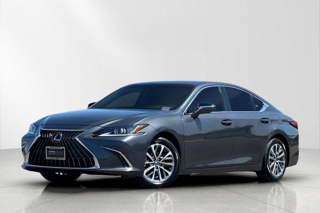 Cloudburst Gray 2025 Lexus ES 350 FWD Sedan Front-Wheel Drive 8-Speed Automatic