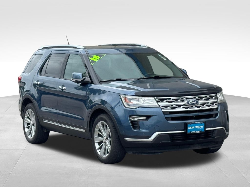 Used 2018 Ford Explorer Limited with VIN 1FM5K8FH0JGC44845 for sale in Kansas City