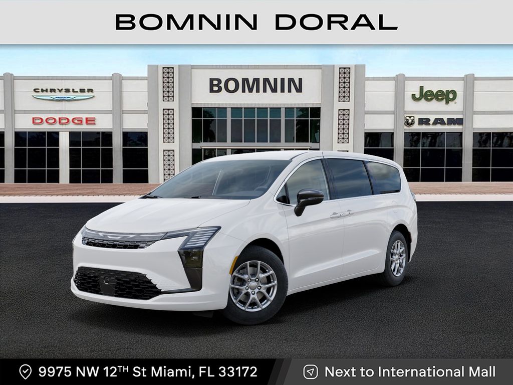 White 2027 Chrysler Pacifica Select FWD Minivan Front-Wheel Drive 9-Speed Automatic