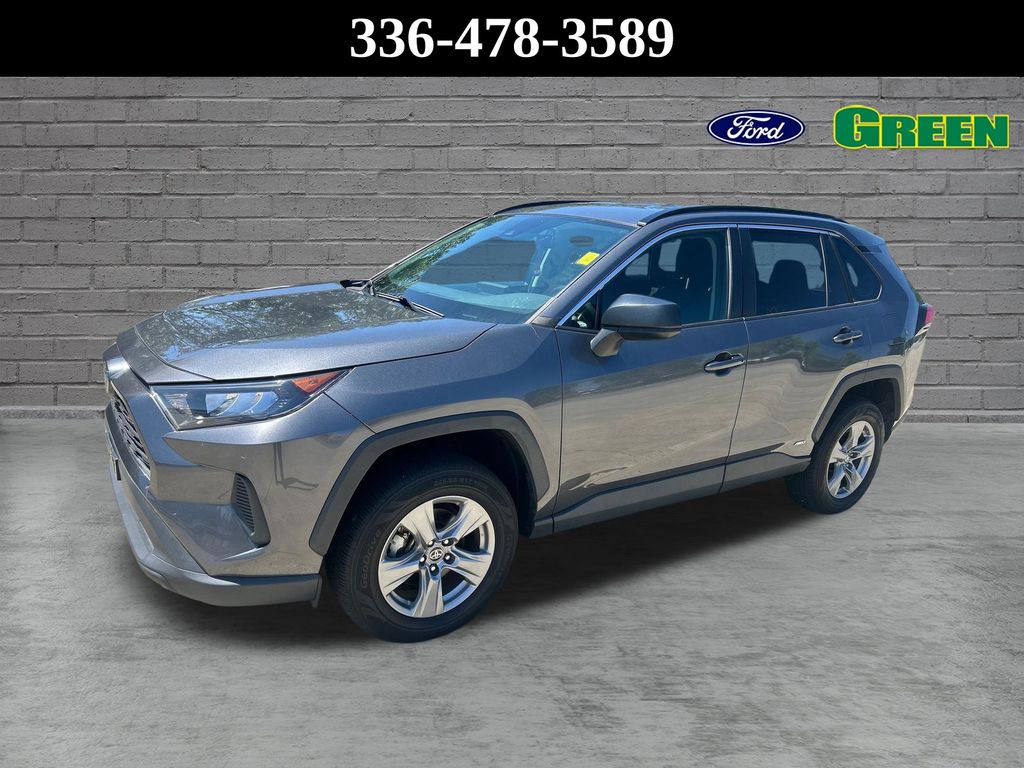 Magnetic Gray Metallic 2022 Toyota RAV4 Hybrid SUV / Crossover All-Wheel Drive Continuously Variable Transmission