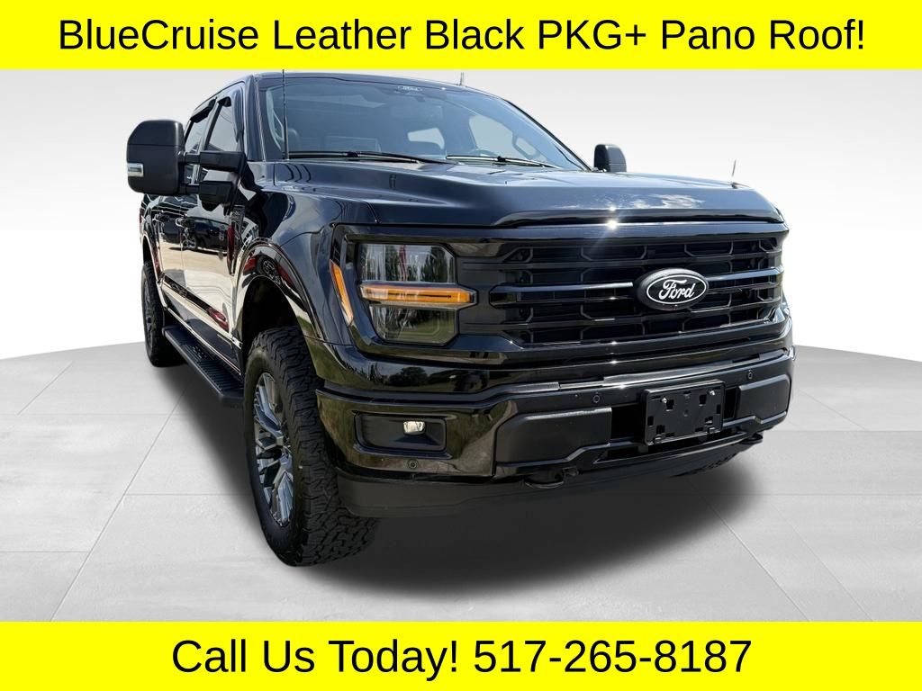 Agate Black Metallic 2024 Ford F-150 Pickup Truck Four-Wheel Drive Automatic