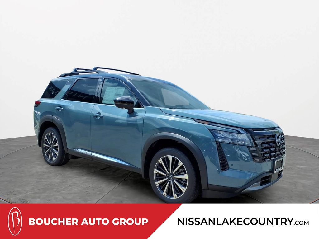 Baltic Teal/Super Black 2026 Nissan Pathfinder SUV / Crossover All-Wheel Drive 9-Speed Automatic