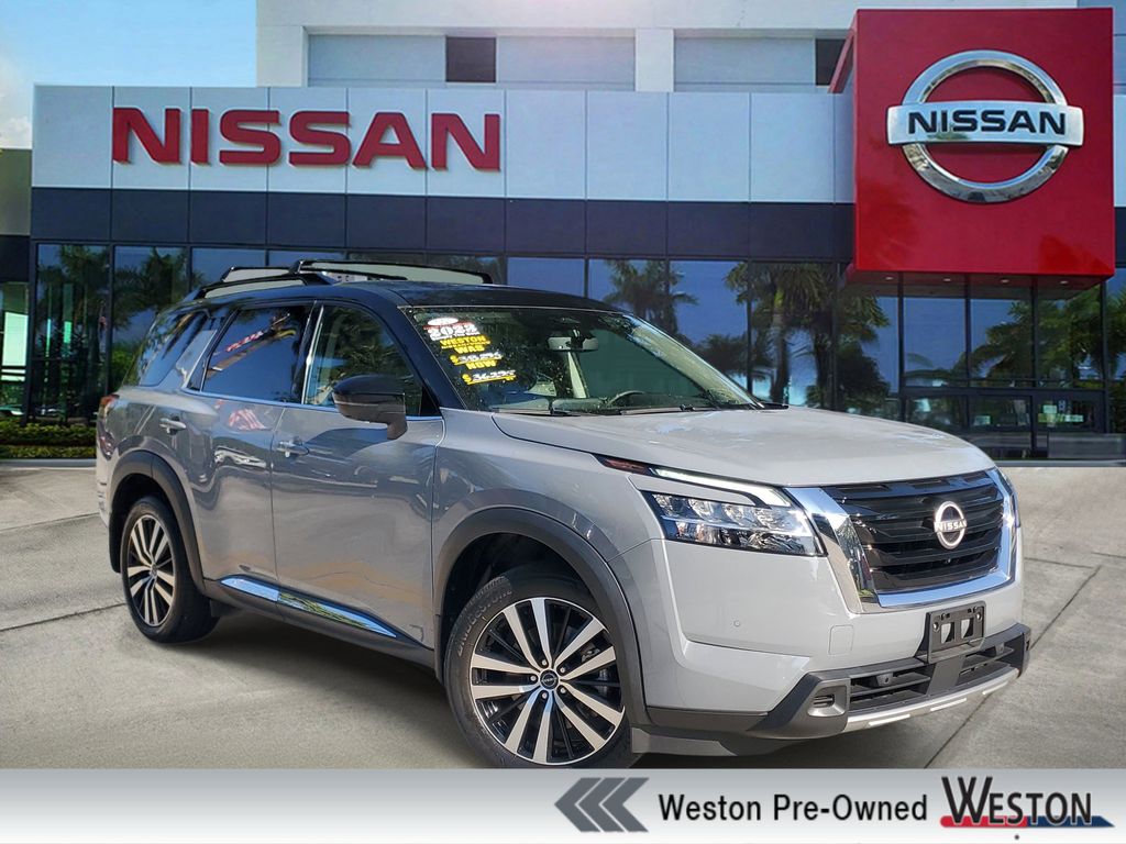 used 2023 Nissan Pathfinder car, priced at $35,395
