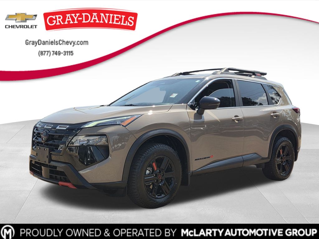 Baja Storm Metallic 2025 Nissan Rogue SUV / Crossover All-Wheel Drive Continuously Variable Transmission