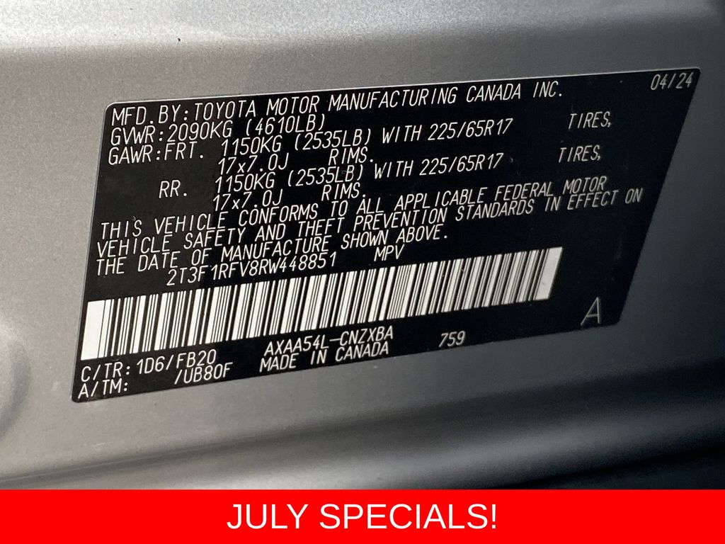 Used 2024 Toyota RAV4 SUV
