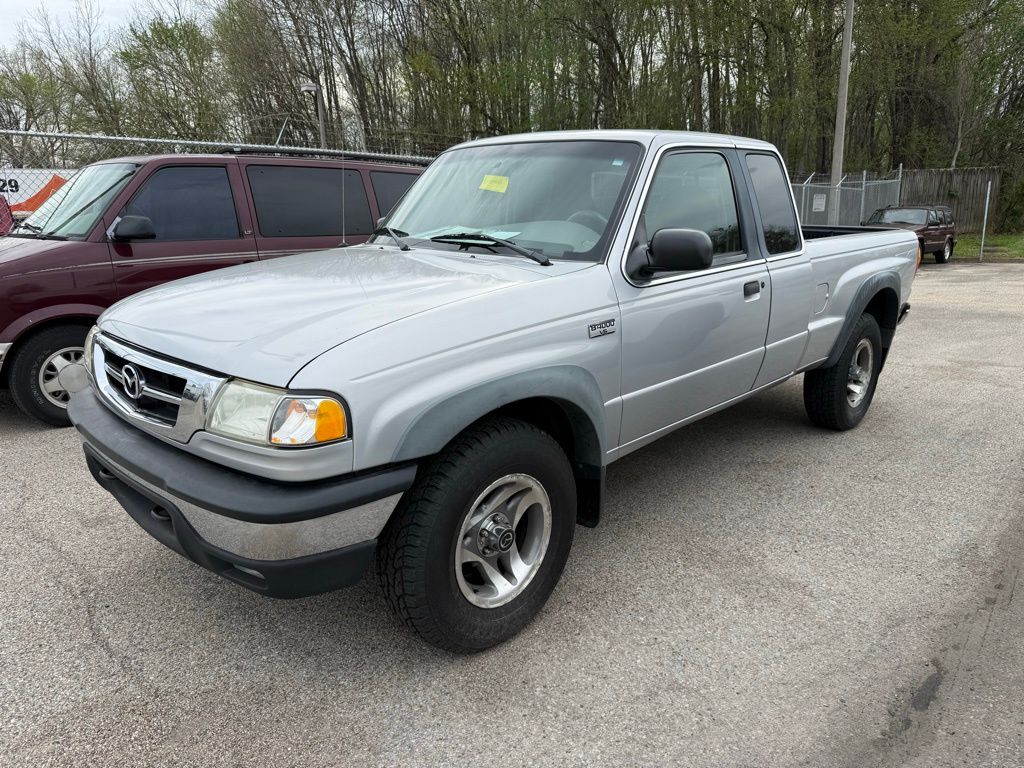 Blue 2001 Mazda B-Series B4000 SE Cab Plus 4 4WD Pickup Truck Four-Wheel Drive 5-Speed Automatic Overdrive