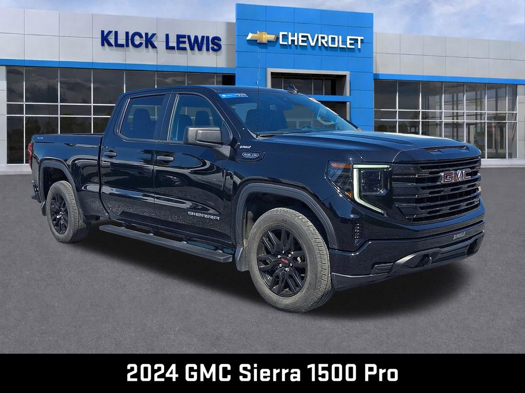 2024 GMC Sierra 1500 Pro Black at Carlisle Cadillac Buick GMC