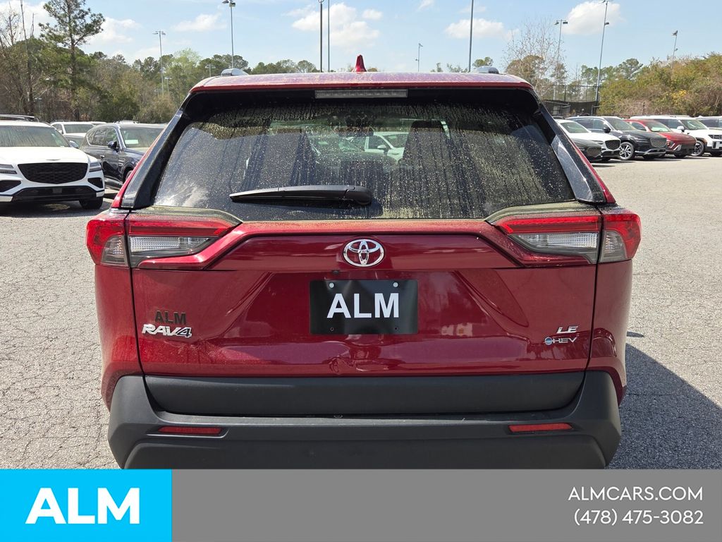 Used 2025 Red Toyota LE image 12