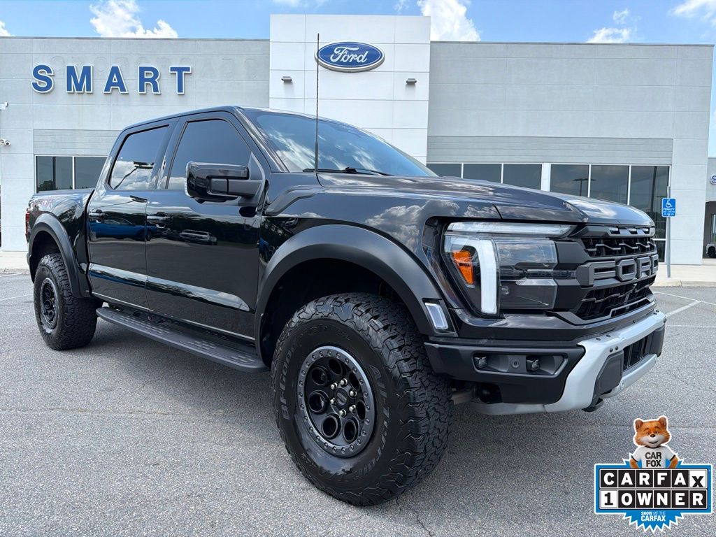 Agate Black Metallic 2025 Ford F-150 Pickup Truck Four-Wheel Drive Automatic
