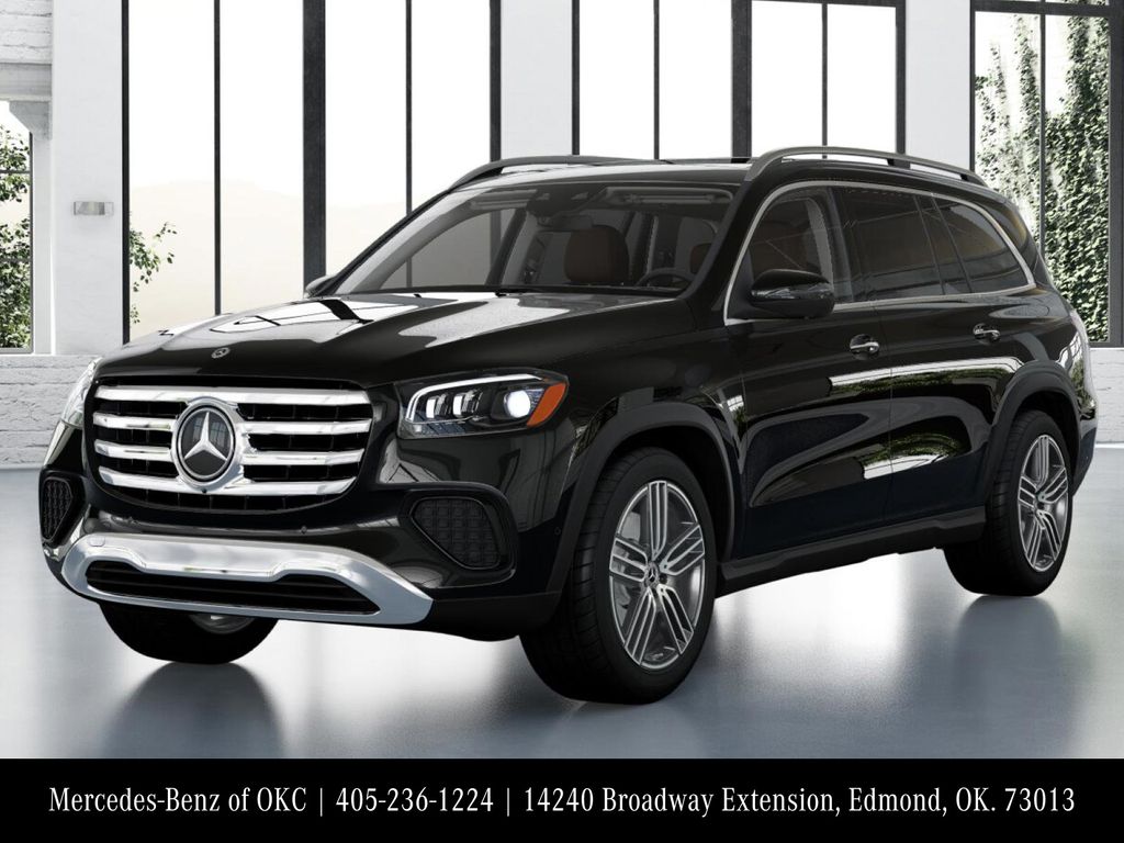Obsidian Black Metallic 2026 Mercedes-Benz GLS 450 4MATIC SUV / Crossover All-Wheel Drive 9-Speed Automatic