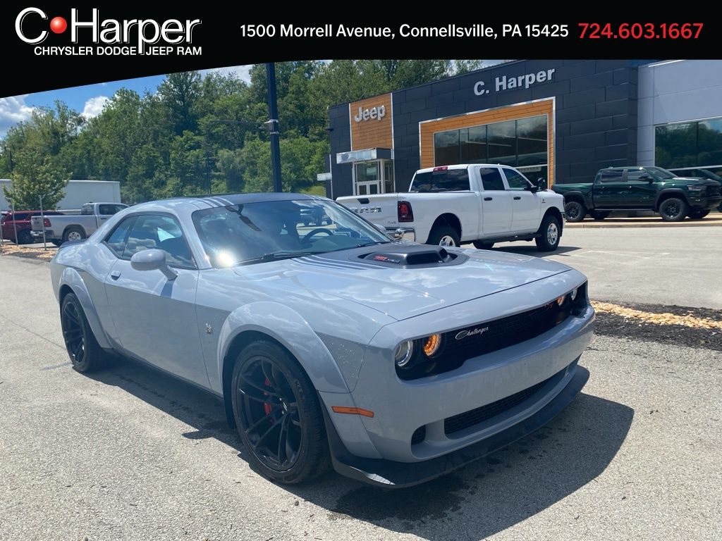 Smoke Show 2022 Dodge Challenger R/T Scat Pack Widebody RWD Coupe Rear-Wheel Drive 8-Speed Automatic