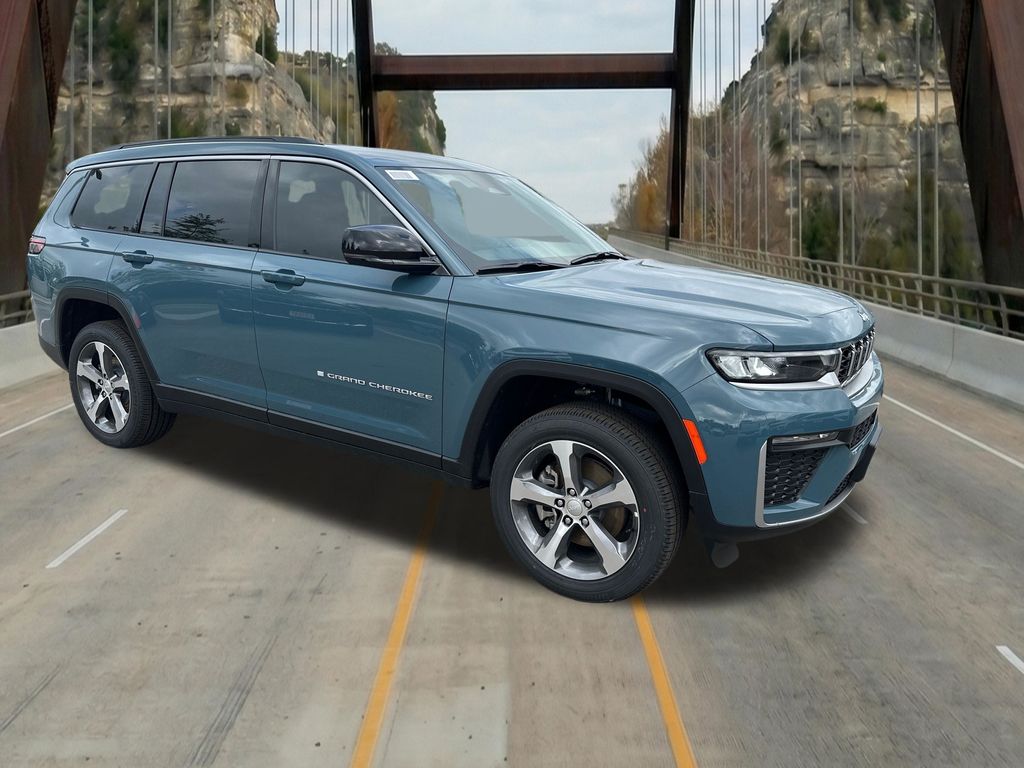 Gray (Steel Blue) 2026 Jeep Grand Cherokee L Limited 4WD SUV / Crossover Four-Wheel Drive 8-Speed Automatic