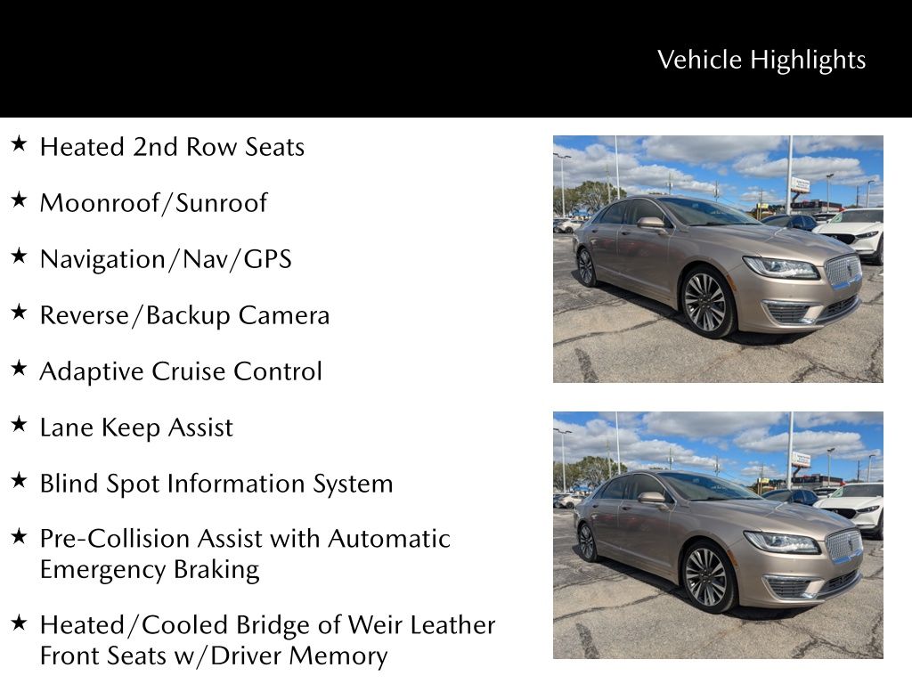 2020 Lincoln MKZ Reserve