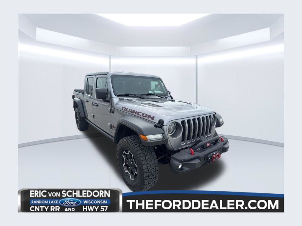 Billet Silver Metallic Clearcoat 2020 Jeep Gladiator Pickup Truck Four-Wheel Drive 8-Speed Automatic