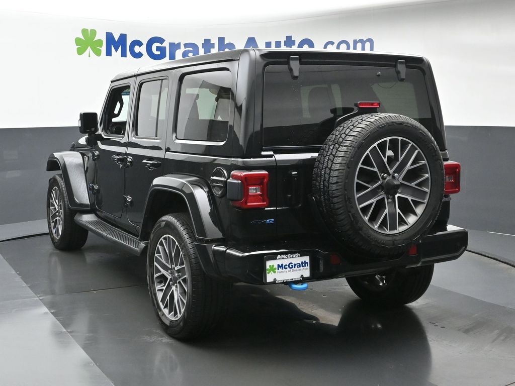 Certified Used 2022 Black Jeep Unlimited Sahara High Altitude 4xe image 26