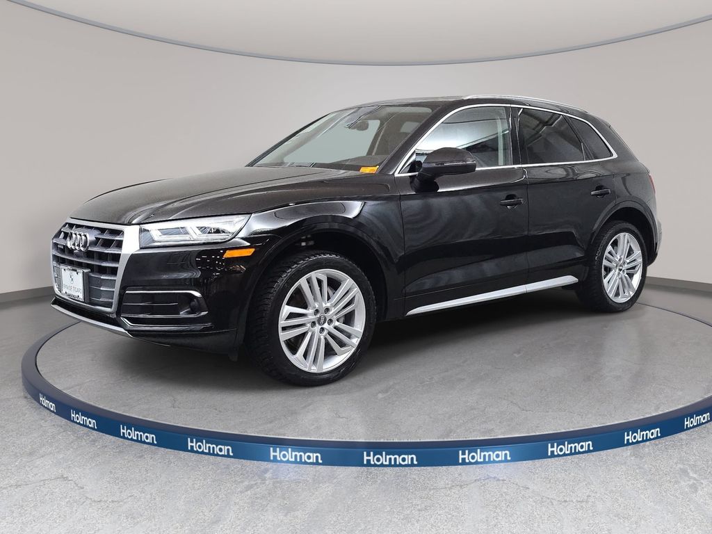 Mythos Black Metallic 2018 Audi Q5 SUV / Crossover All-Wheel Drive 7-Speed Automatic