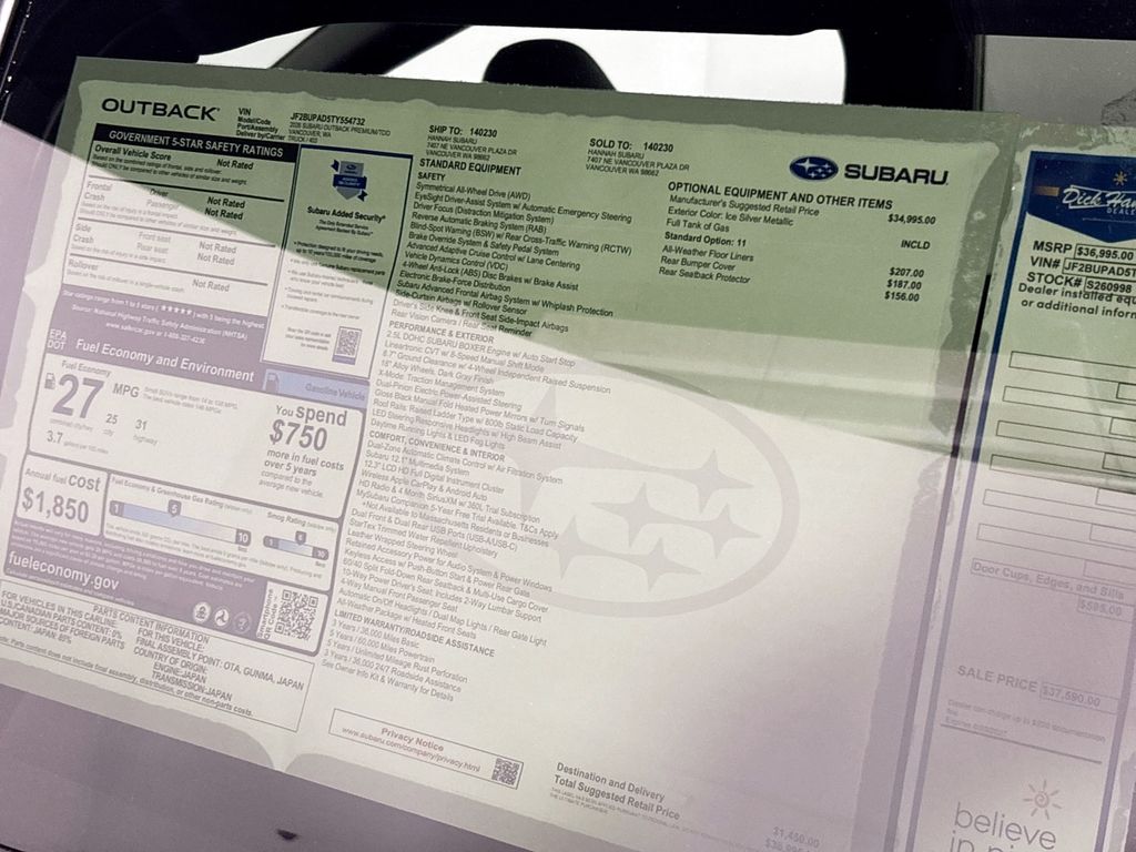 2026 Subaru Outback Premium