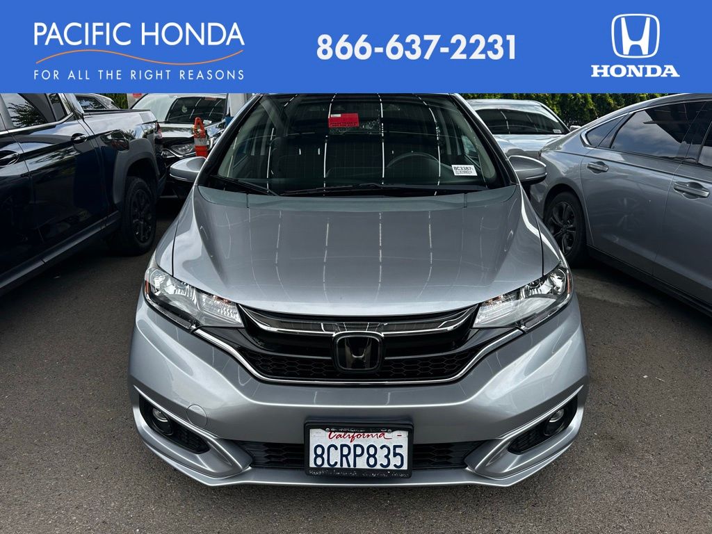 Lunar Silver Metallic 2018 Honda Fit EX Hatchback Front-Wheel Drive Continuously Variable Transmission