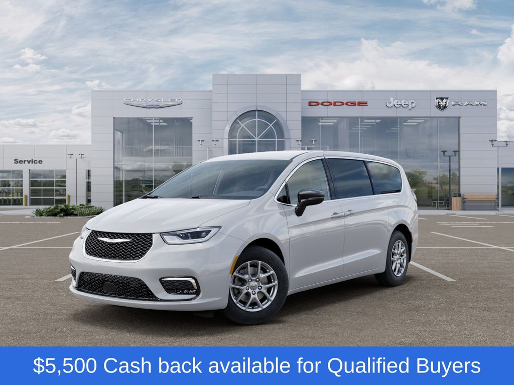 Bright White Clearcoat 2026 Chrysler Pacifica Minivan Front-Wheel Drive 9-Speed Automatic