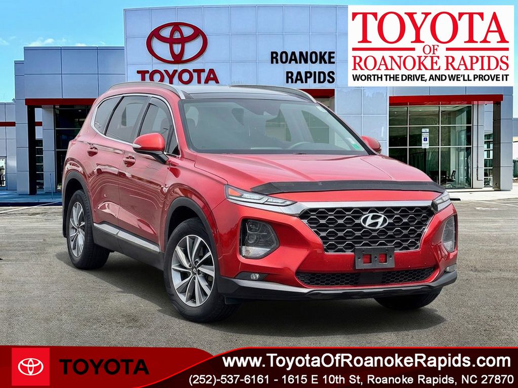 Lava Orange 2019 Hyundai Santa Fe SUV / Crossover Front-Wheel Drive 8-Speed Automatic