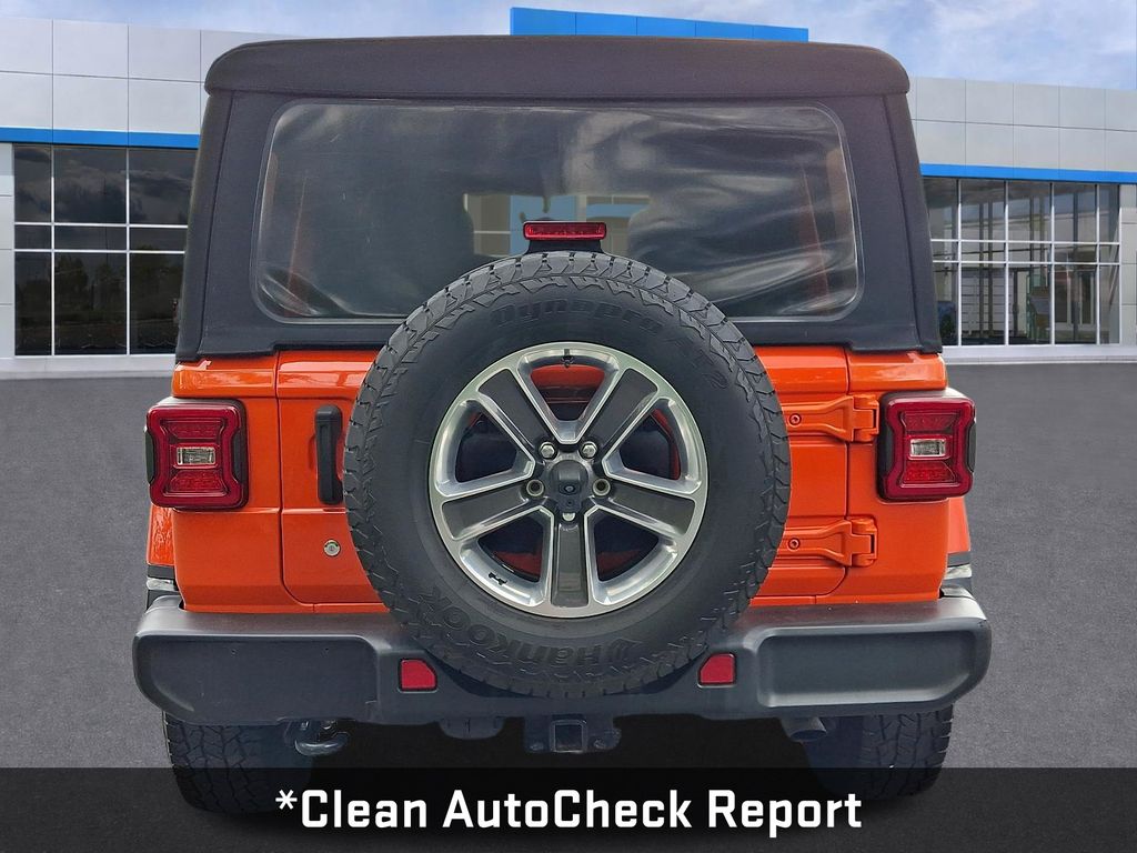 2018 Jeep Wrangler Unlimited Sahara Orange at South Hills CDJR