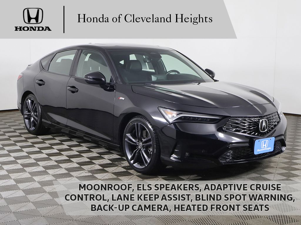 Majestic Black Pearl 2024 Acura Integra FWD with Technology and A-SPEC Package Sedan Front-Wheel Drive Continuously Variable Transmission