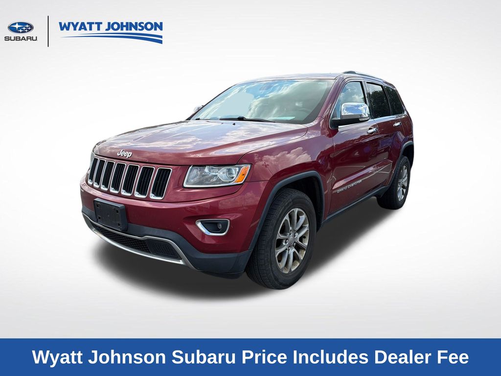 Deep Cherry Red Crystal Pearlcoat 2015 Jeep Grand Cherokee SUV / Crossover Four-Wheel Drive 8-Speed Automatic