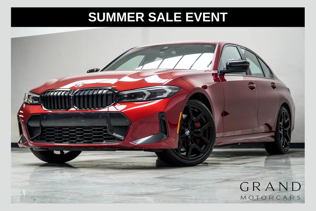 Vegas Red Metallic 2026 BMW 3 Series Sedan Rear-Wheel Drive 8-Speed Automatic