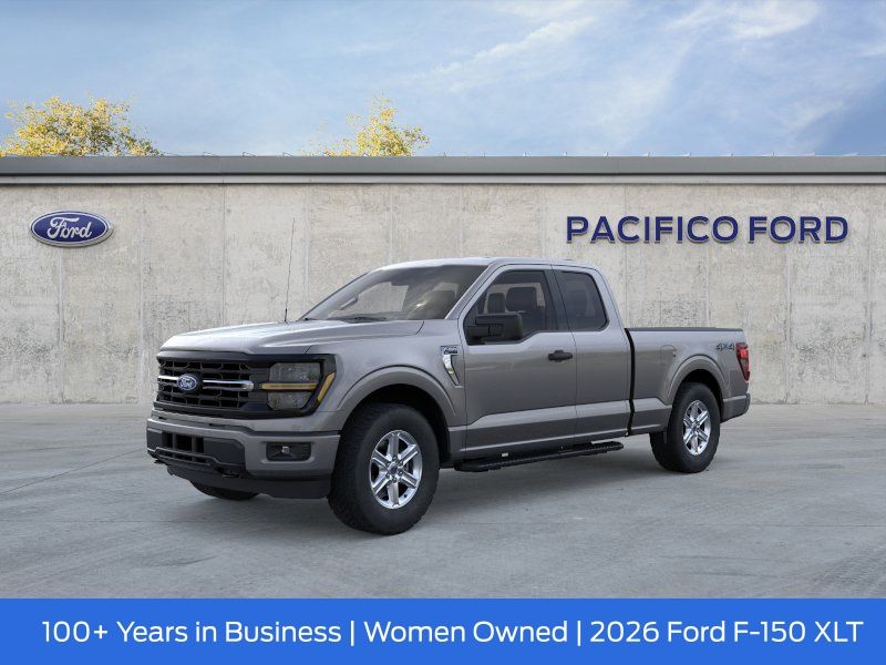 Carbonized Gray Metallic 2026 Ford F-150 Pickup Truck Four-Wheel Drive Automatic