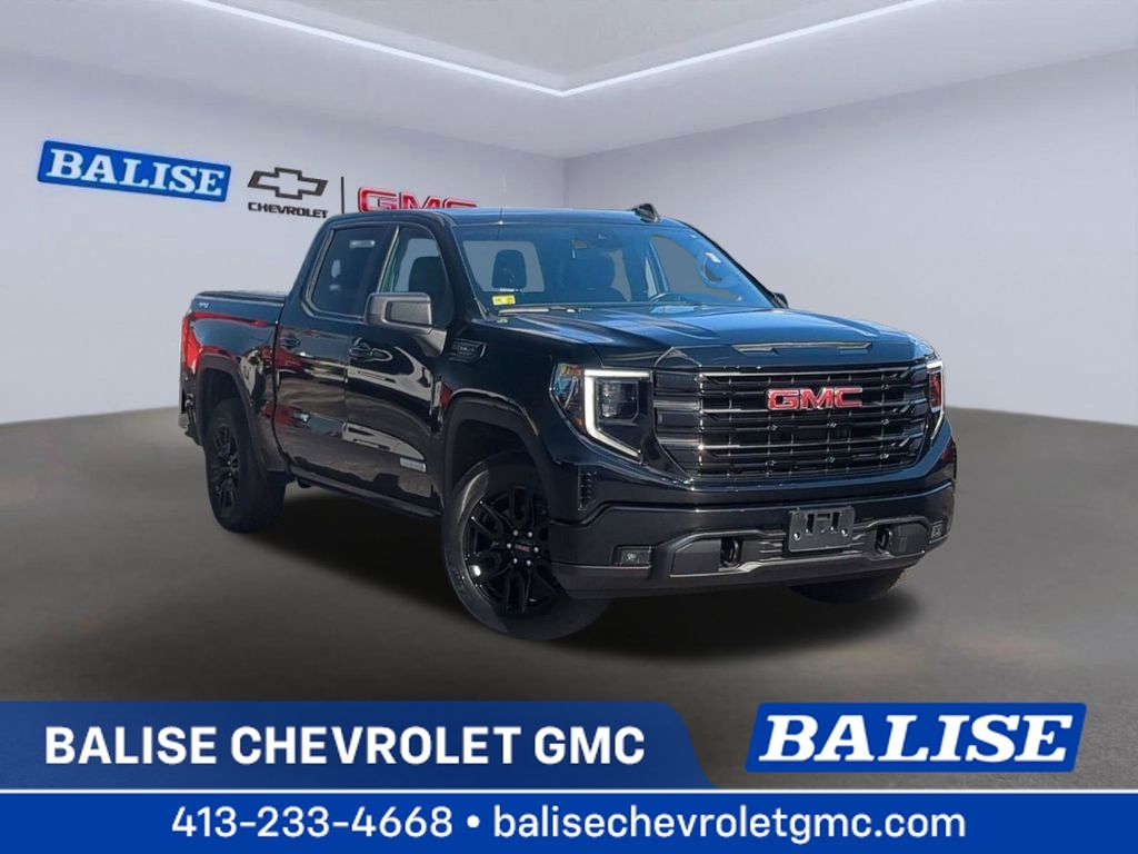 Onyx Black 2022 GMC Sierra 1500 Pickup Truck Four-Wheel Drive Automatic