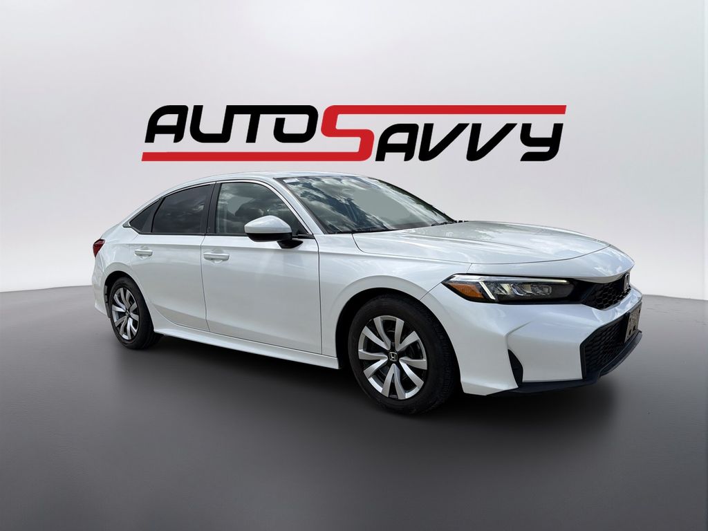 Used 2025 White Honda LX image 3