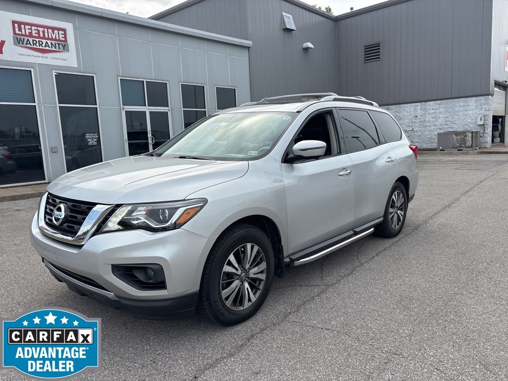 Brilliant Silver Metallic 2017 Nissan Pathfinder SL 4WD SUV / Crossover Four-Wheel Drive Continuously Variable Transmission