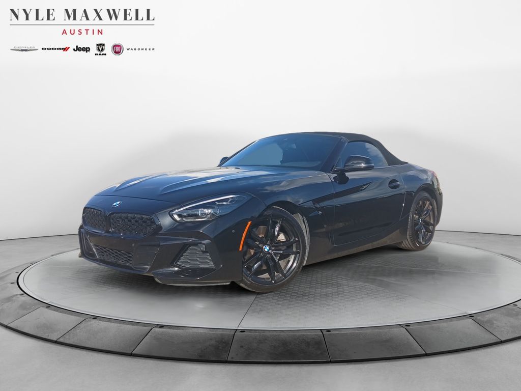 Black Sapphire Metallic 2020 BMW Z4 Convertible 8-Speed Automatic