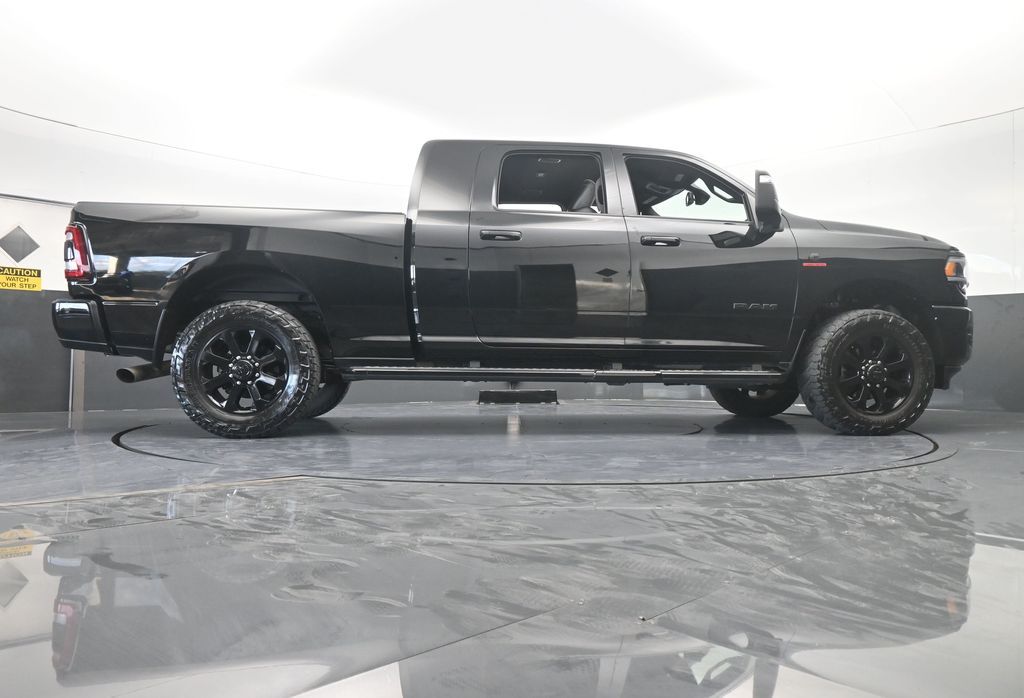 Used 2024 Diamond Black Crystal Pearlcoat Ram Laramie image 76