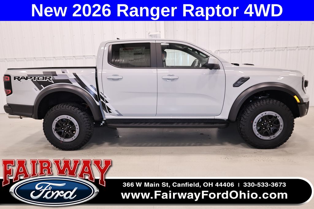 Avalanche 2026 Ford Ranger Raptor SuperCrew 4WD Pickup Truck Four-Wheel Drive Automatic