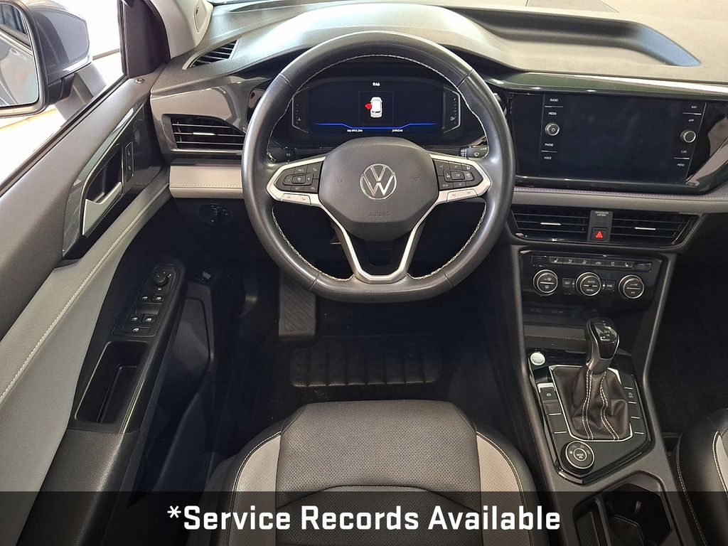 2022 Volkswagen Taos 1.5T SEL Gray at Subaru and VW of Moon Township