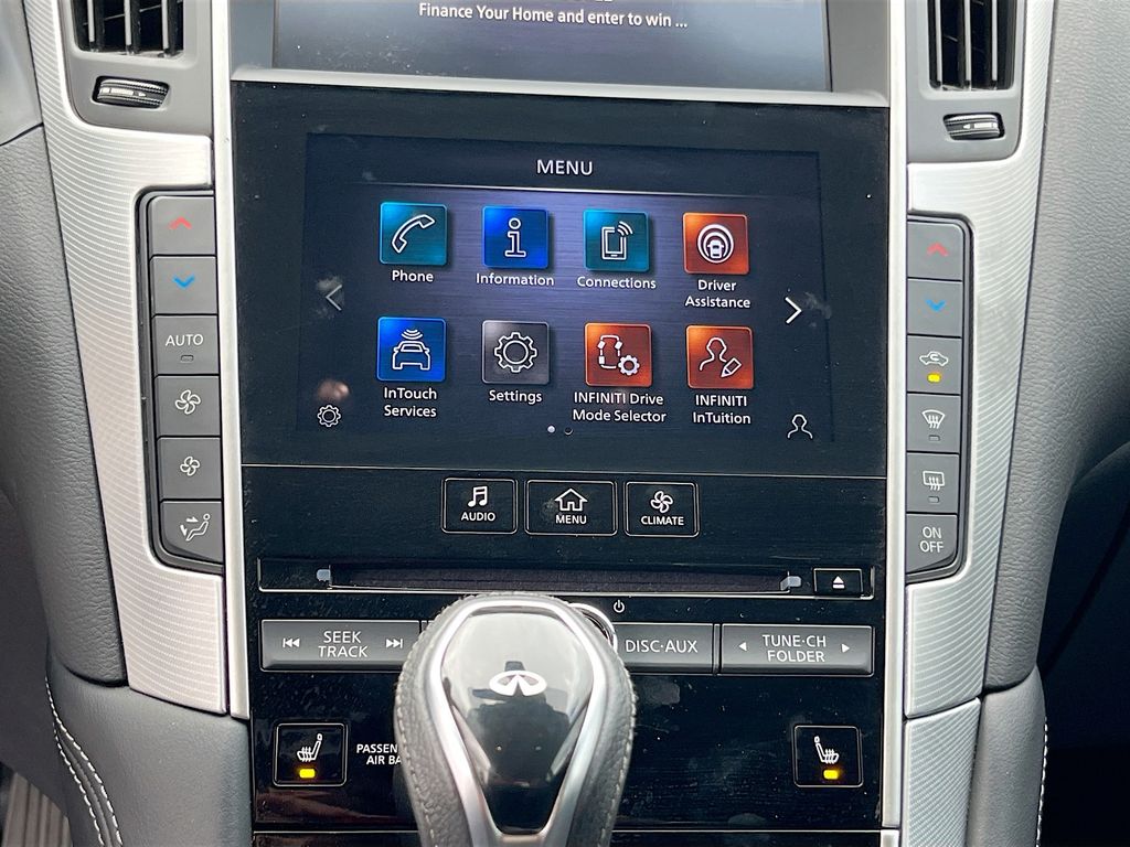 2023 INFINITI Q50 LUXE Red at AutoSavvy Houston Northwest