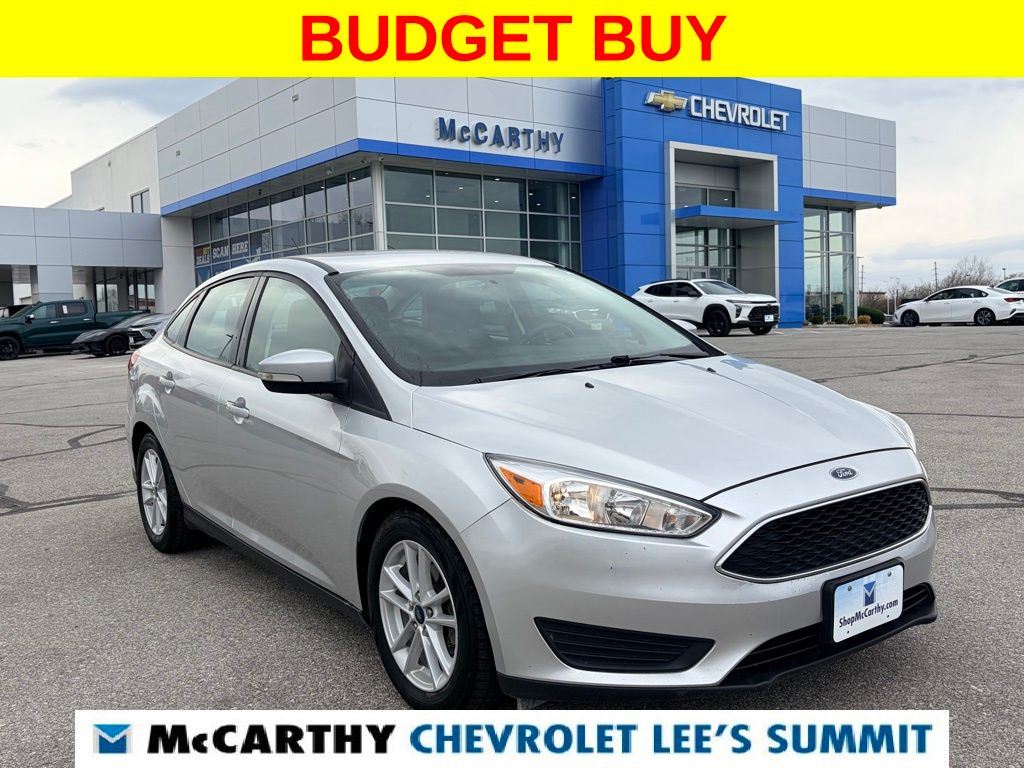 Ingot Silver 2017 Ford Focus SE Sedan Front-Wheel Drive 6-Speed Automatic