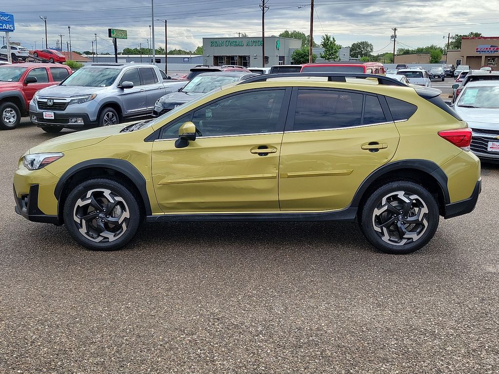 2022 Subaru Crosstrek Limited Yellow at Brown Honda