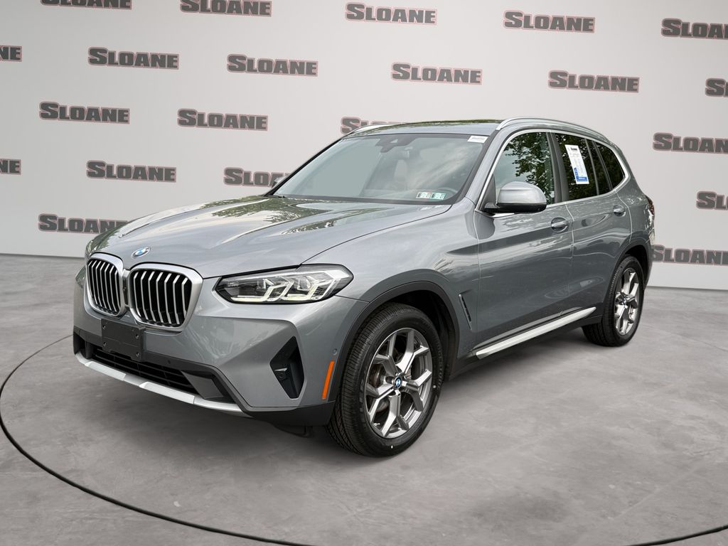 Skyscraper Gray Metallic 2024 BMW X3 SUV / Crossover All-Wheel Drive 8-Speed Automatic