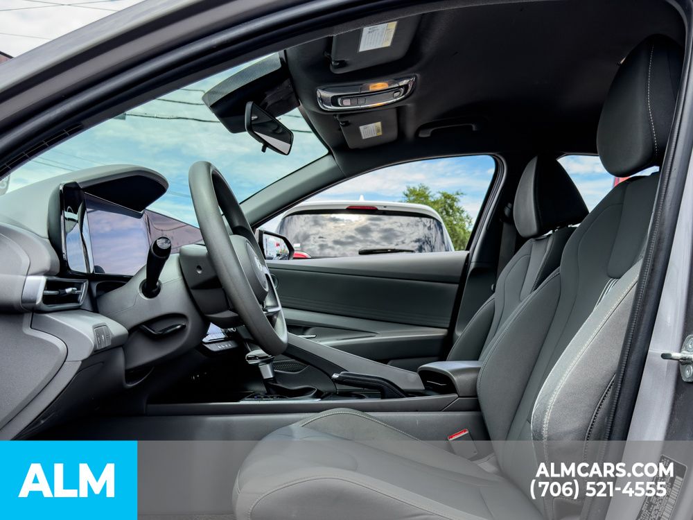 Certified Used 2024 Silver Hyundai SEL image 11