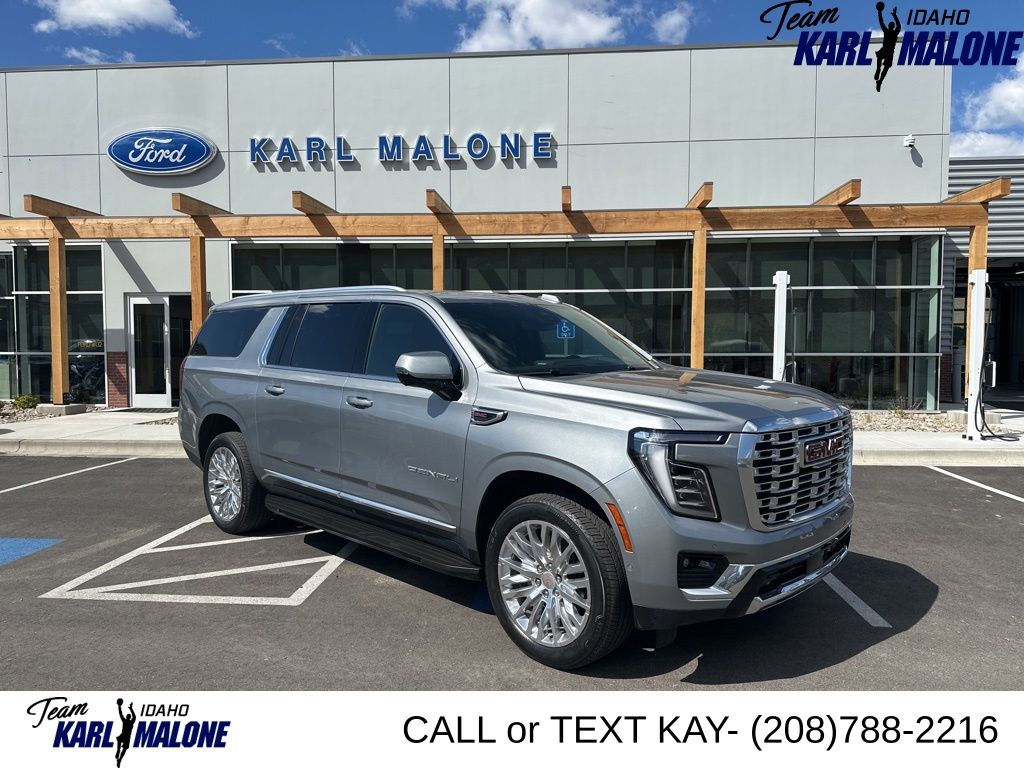 Sterling Metallic 2025 GMC Yukon XL Denali 4WD SUV / Crossover Four-Wheel Drive