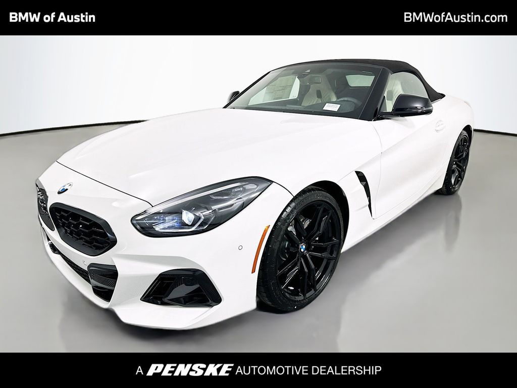 Alpine White 2026 BMW Z4 sDrive30i RWD Convertible Rear-Wheel Drive 8-Speed Automatic