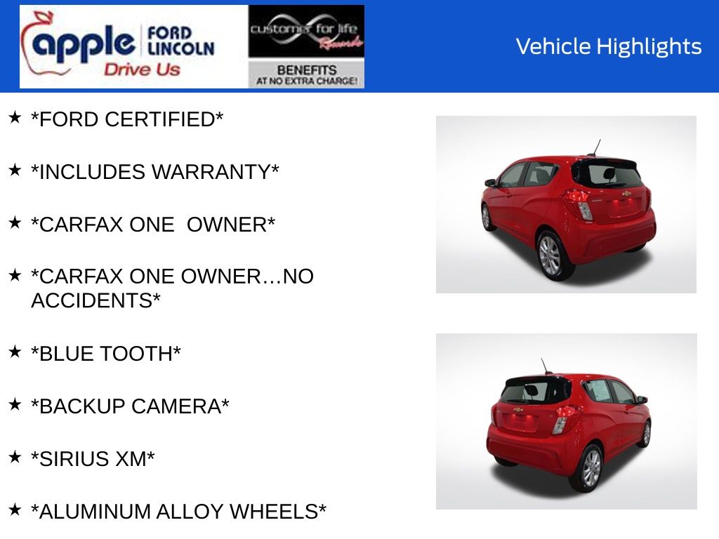 2021 Chevrolet Spark FWD 1LT Automatic