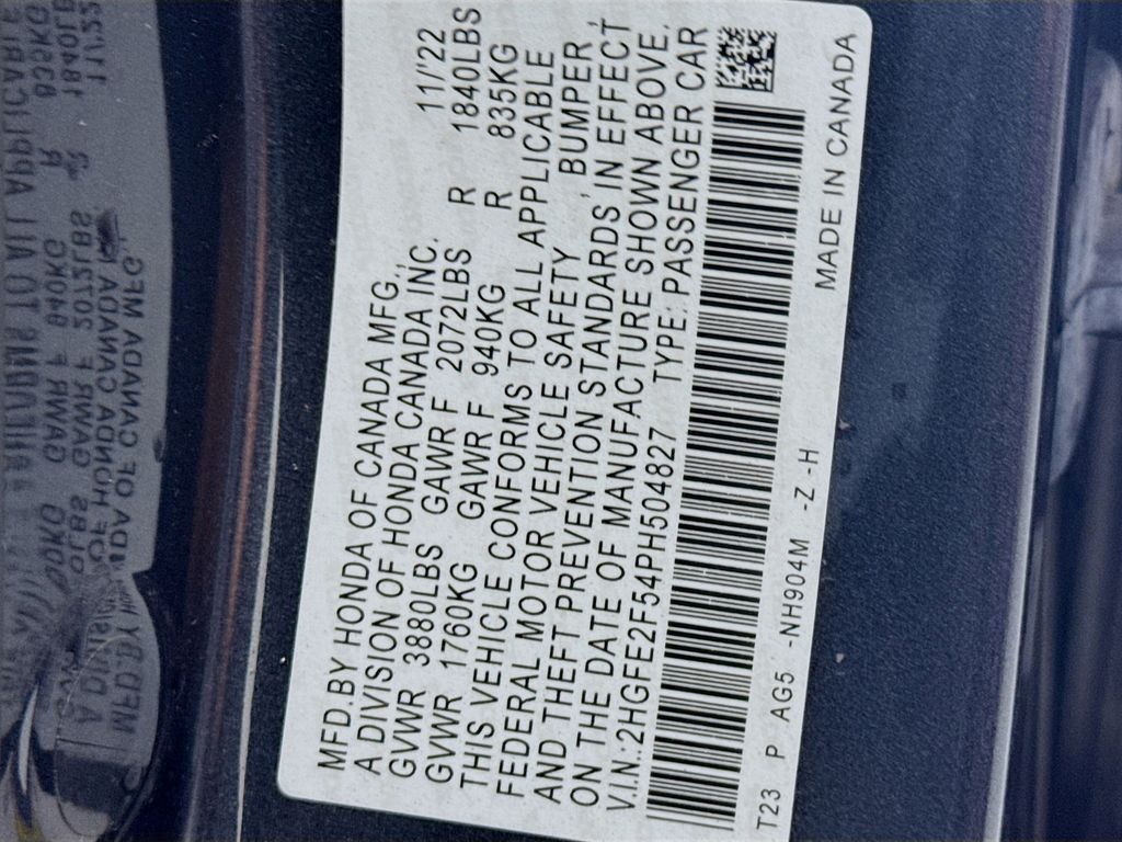 Used Car 2023 Honda Civic  Sport For Sale Under $25,000 In Austin, Texas