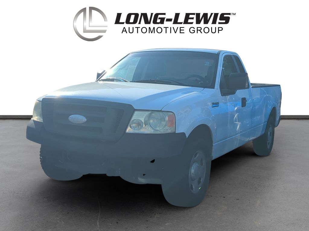Oxford White Clearcoat 2007 Ford F-150 Pickup Truck Rear-Wheel Drive 4-Speed Automatic Overdrive