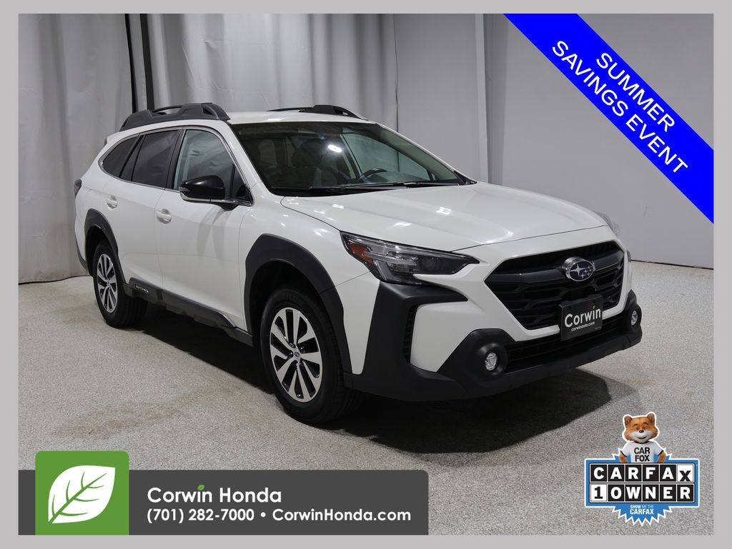 Crystal White Pearl 2024 Subaru Outback SUV / Crossover All-Wheel Drive Continuously Variable Transmission
