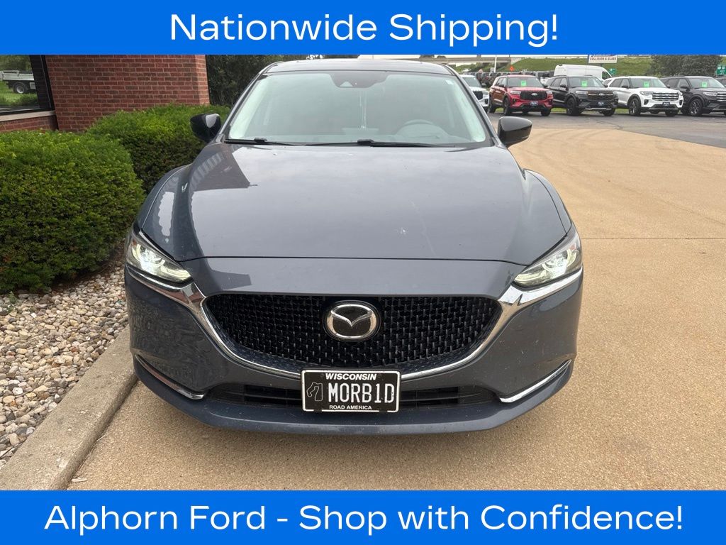 Polymetal Gray 2021 Mazda MAZDA6 Sedan Front-Wheel Drive 6-Speed Automatic