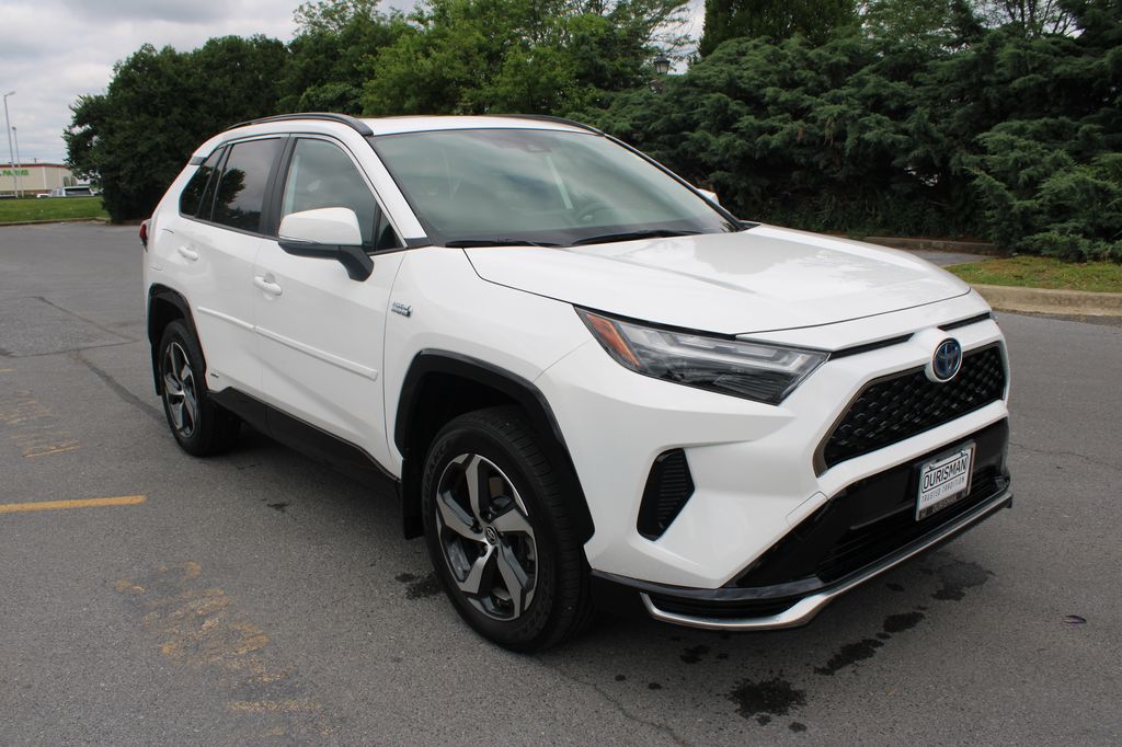 White 2022 Toyota RAV4 Prime SE AWD SUV / Crossover All-Wheel Drive Continuously Variable Transmission